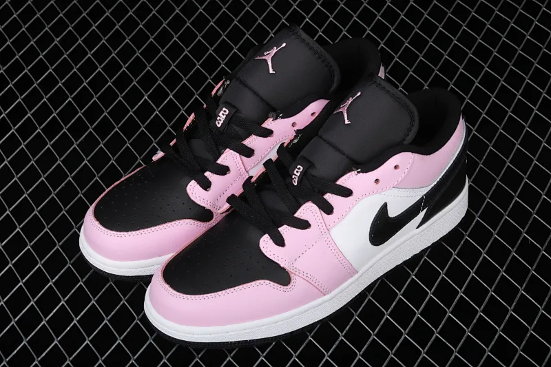 All categories Air Jordan Jordan series basketball shoes Air Jordan 1 Low Air Jordan 1 Low AJ1 Joe 1 low top black powder 554723-601
